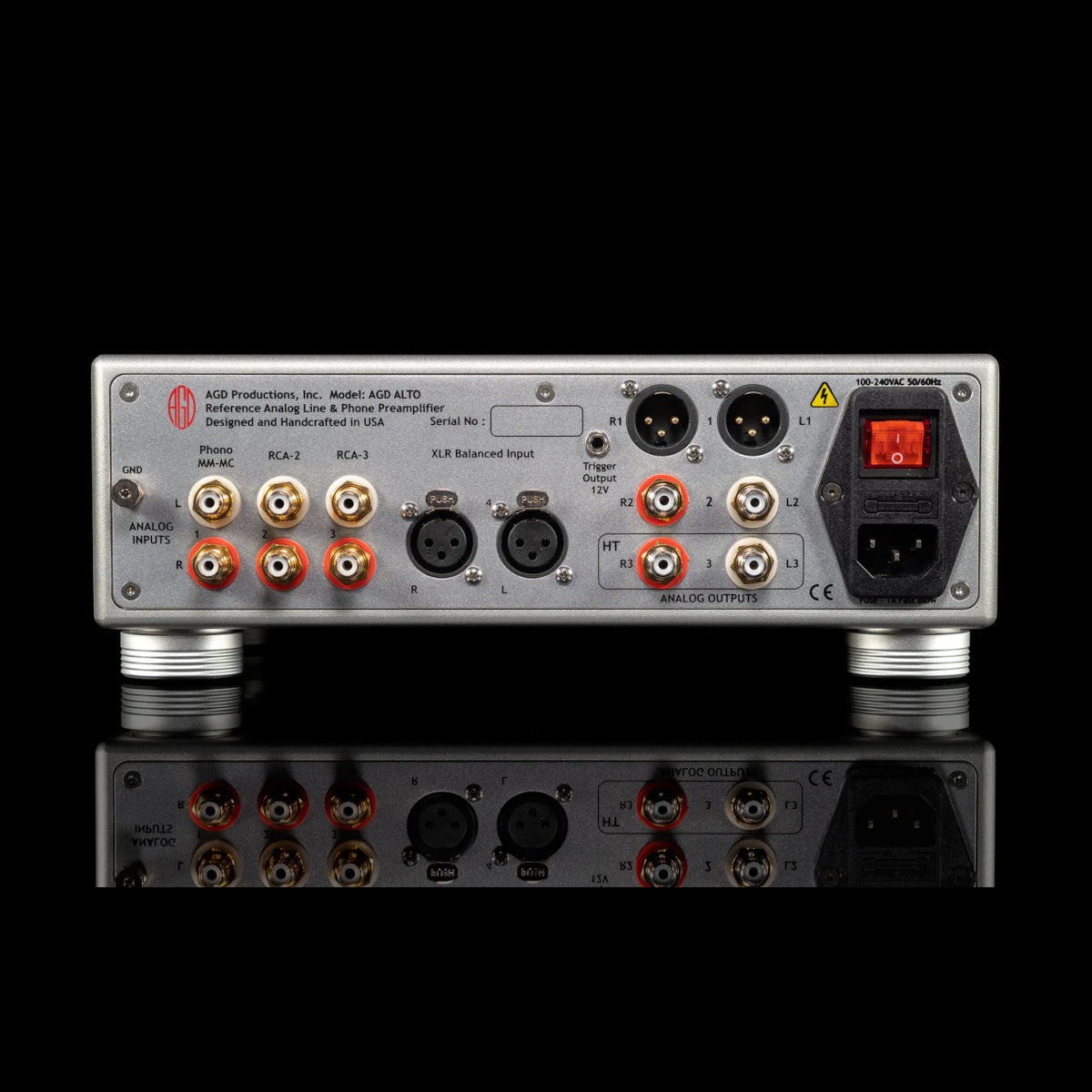 AGD Alto MKII Line and Phono Preamplifier