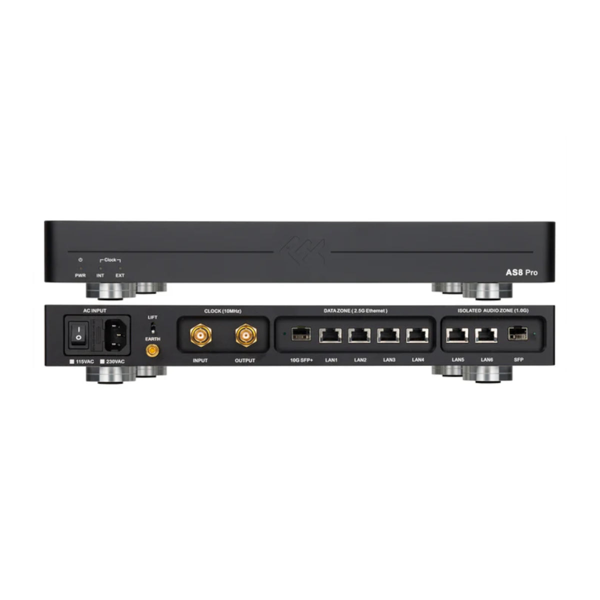 LHY Audio AS8-Pro Flagship Audiophile Network Switch