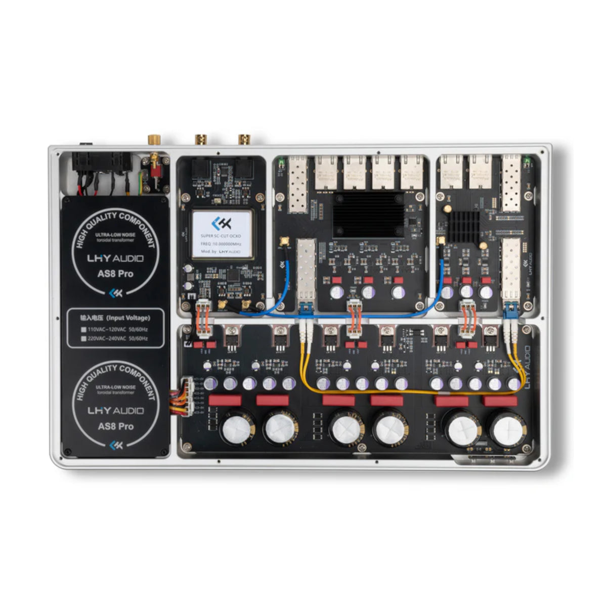 LHY Audio AS8-Pro Flagship Audiophile Network Switch