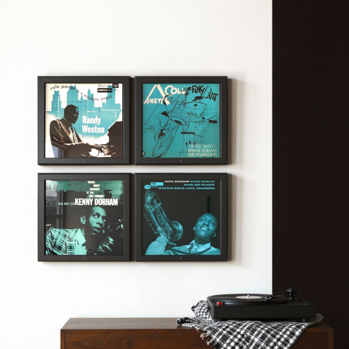 HumminGuru Wall Display Record Frame (Set of 4)