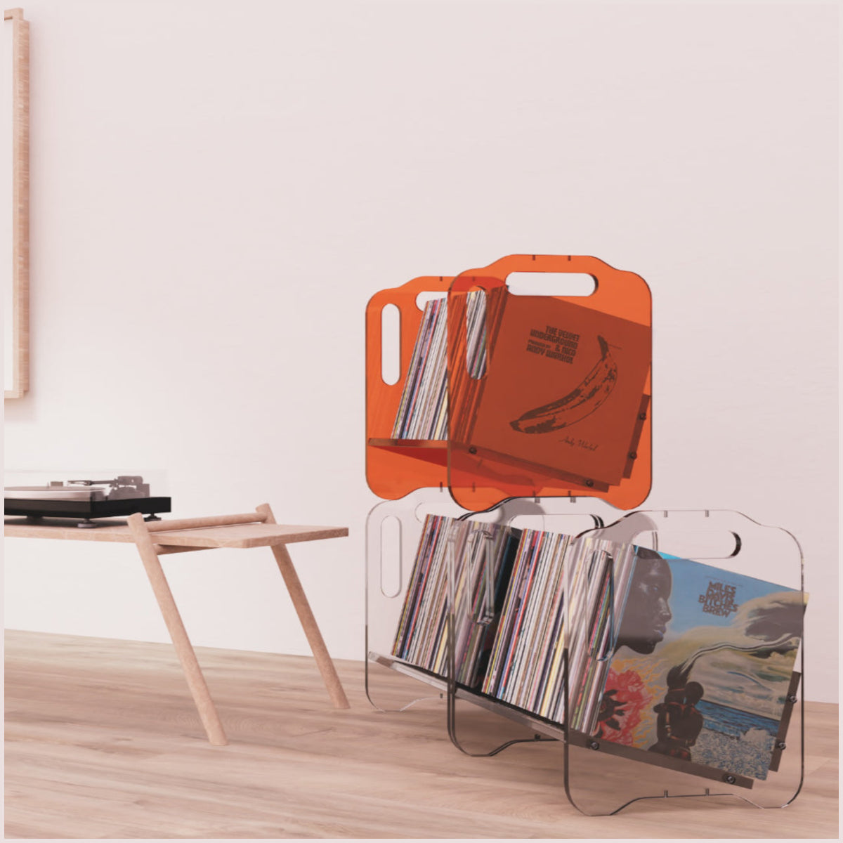 Bentolabs Aurala120A Vinyl Records Storage/Display Rack