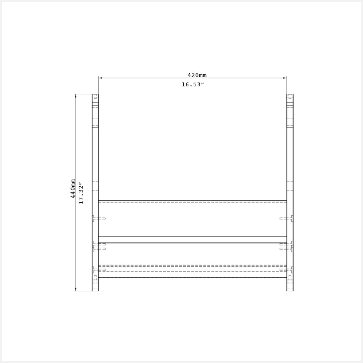 Bentolabs Aurala120A Vinyl Records Storage/Display Rack