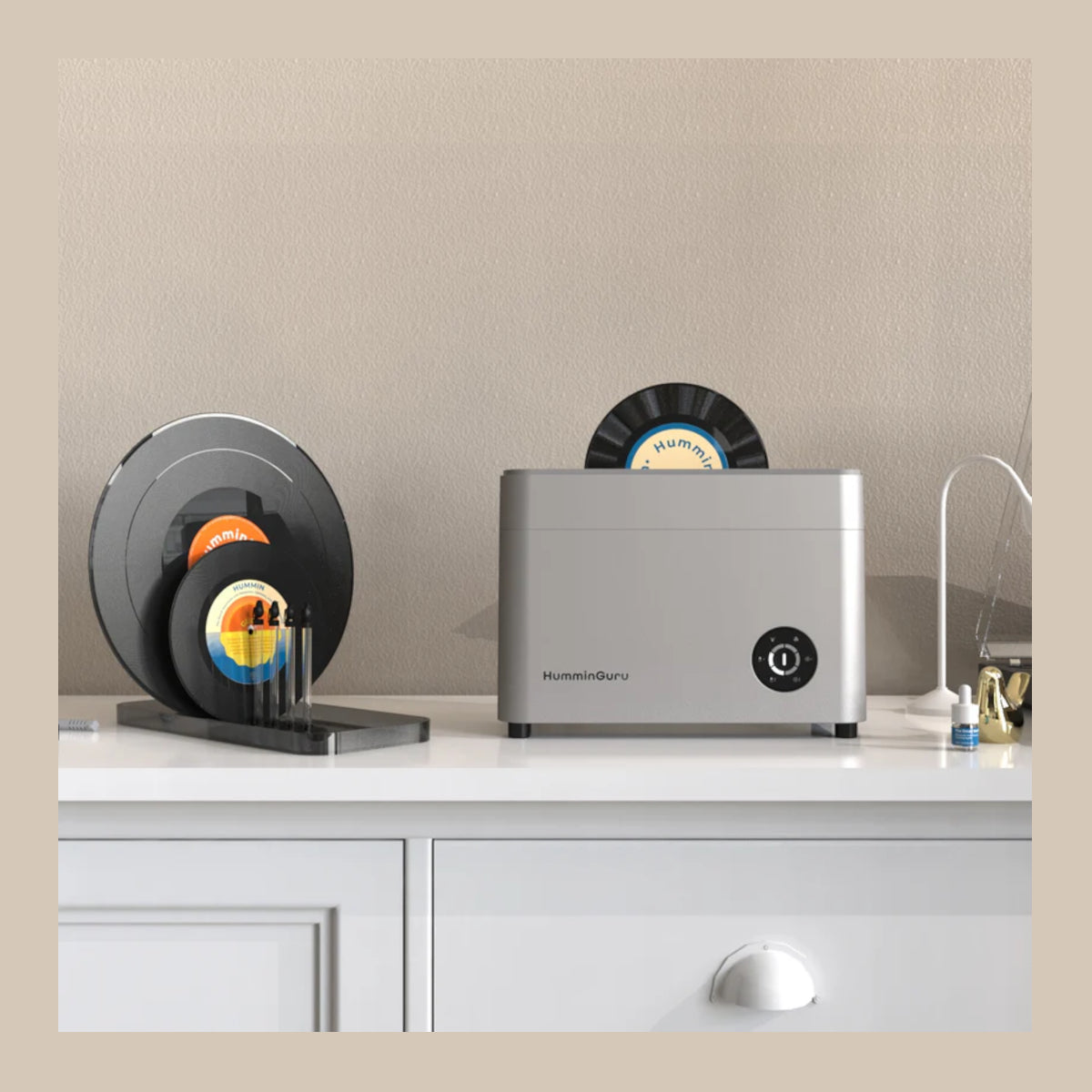 HumminGuru NOVA Advanced Ultrasonic Vinyl Record Cleaner