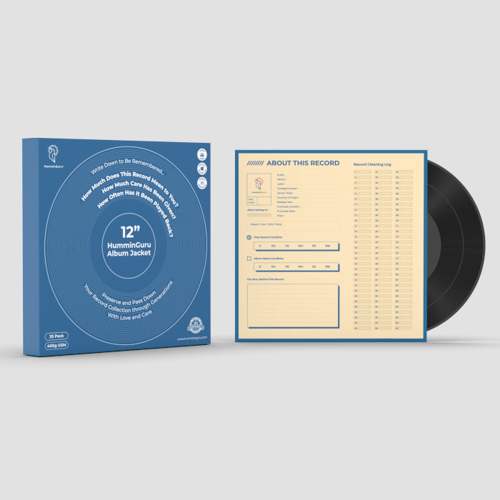 HumminGuru 12" Album Jacket (25 Pack)
