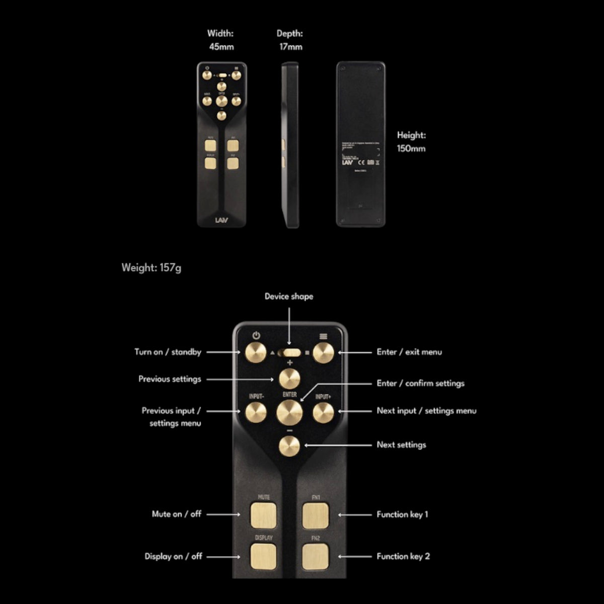 LAiV Harmony HP2A Preamplifier and Headphone Amplifier