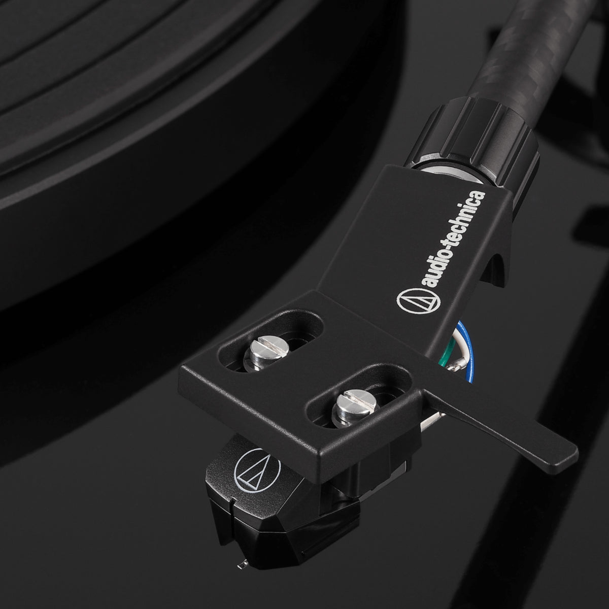 Audio Technica AT-LPW50PB Fully Manual Belt-Drive Turntable