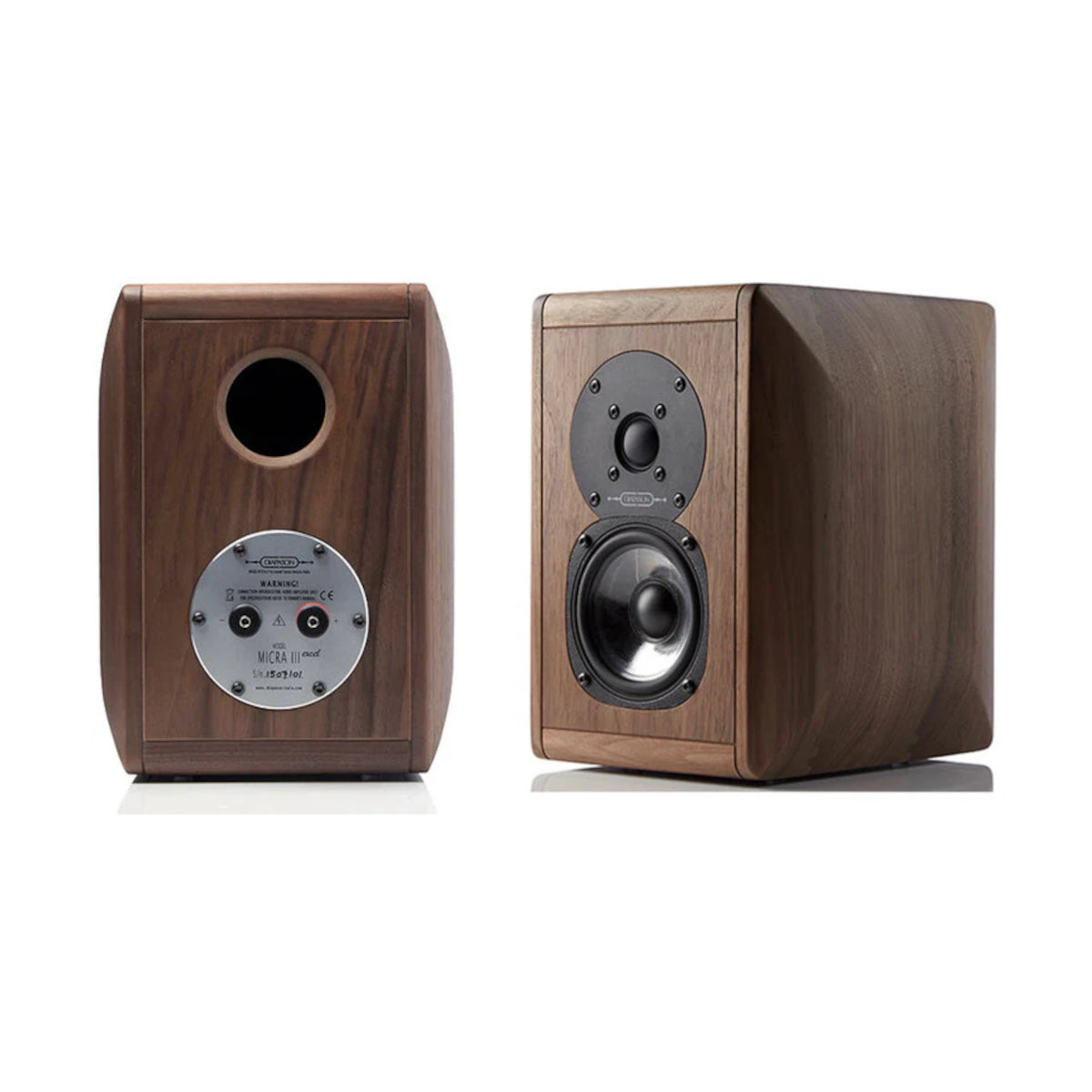 Diapason Micra III Excel High-End Bookshelf Speakers 1 Pair (Handmade in Italy)