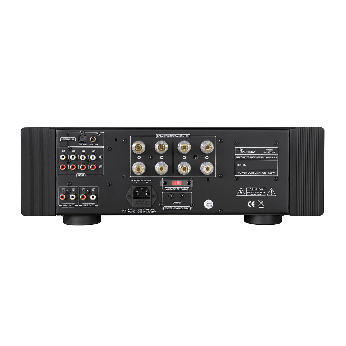 Vincent SV-237MK Hybrid Stereo Amplifier Silver (Ex-Demo)