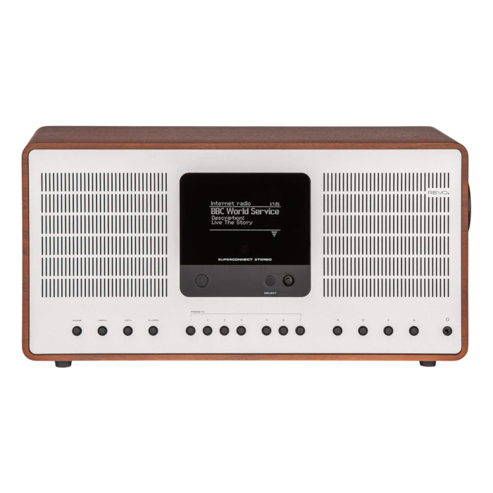 REVO SuperConnect Stereo DAB/DAB+/FM/Internet Radio (Real Wood Veneer)