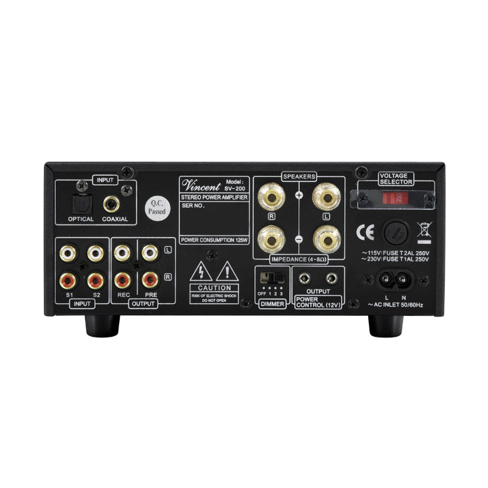Vincent SV-200 Compact Hybrid Integrated Amplifier (German Engineering)