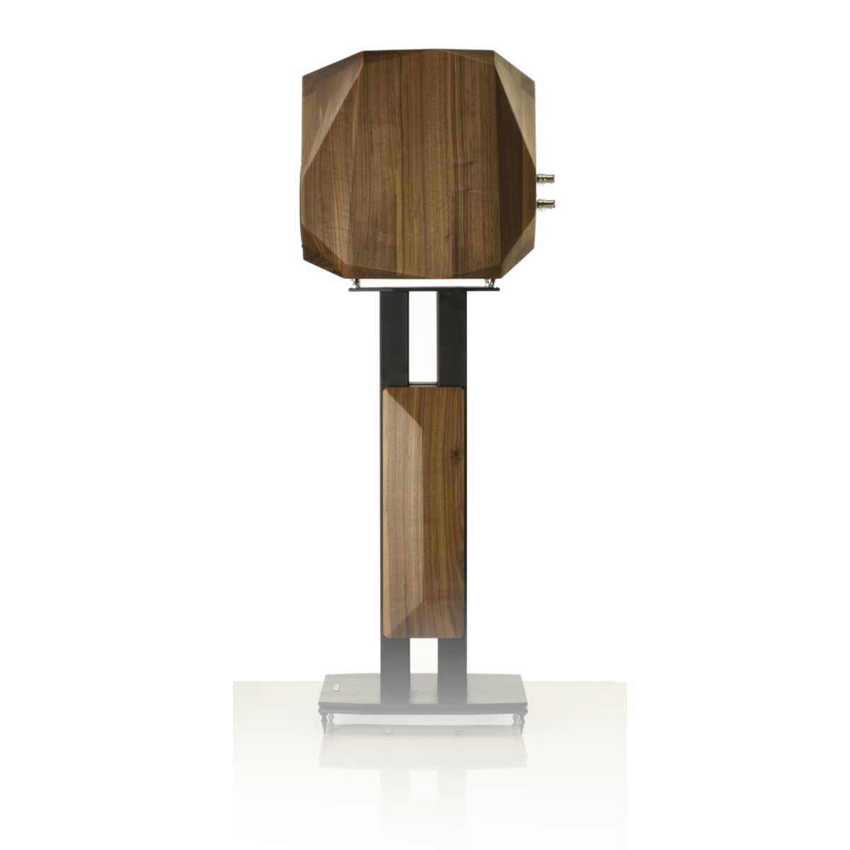 Diapason Astera Bookshelf Speakers 1 Pair with 4U Stands Silver 1 Pair (Handmade in Italy)