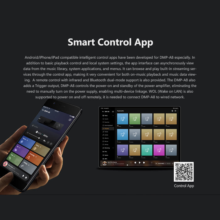 EverSolo DMP-A8 Music Streamer, DAP, DAC, Pre-Amplifier