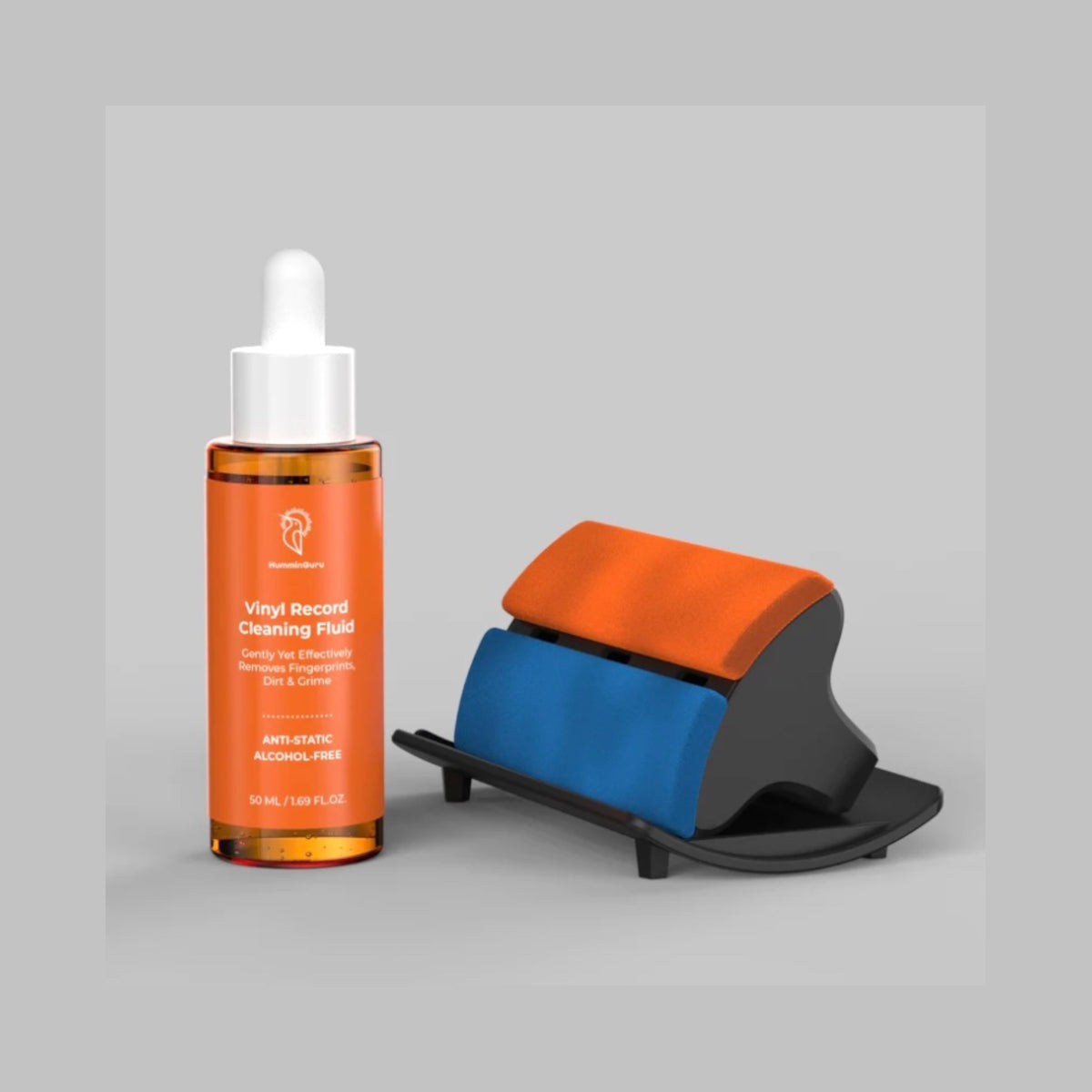 HumminGuru I-Brush Vinyl Record Cleaning Kit