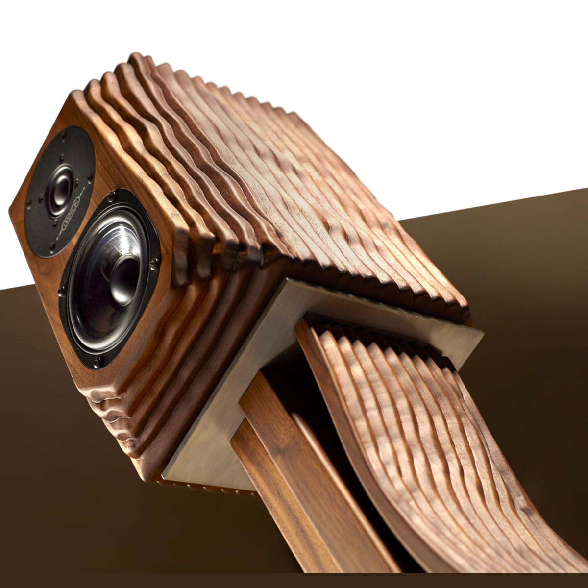 Diapason Karis Wave High-End Bookshelf Speakers (Handmade in Italy)