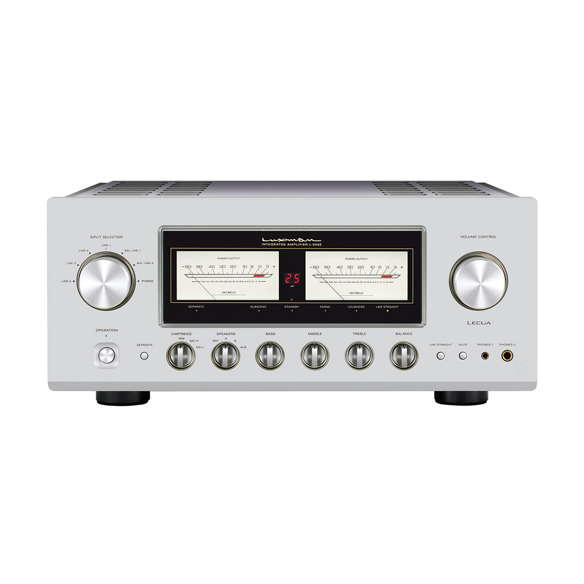 LUXMAN L-509Z Integrated Amplifier - Silver
