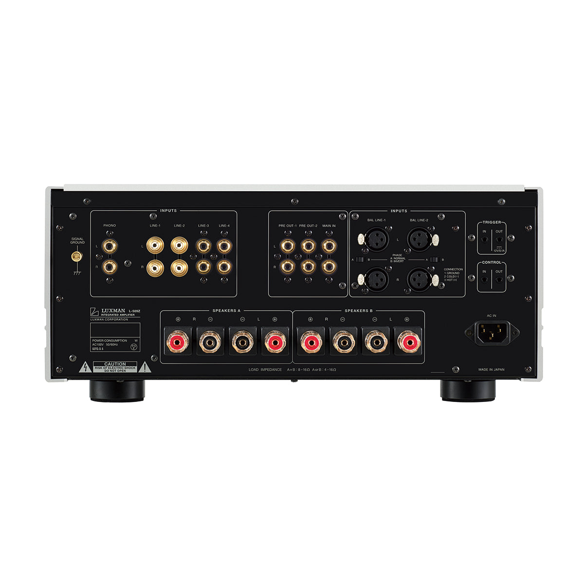LUXMAN L-509Z Integrated Amplifier - Silver