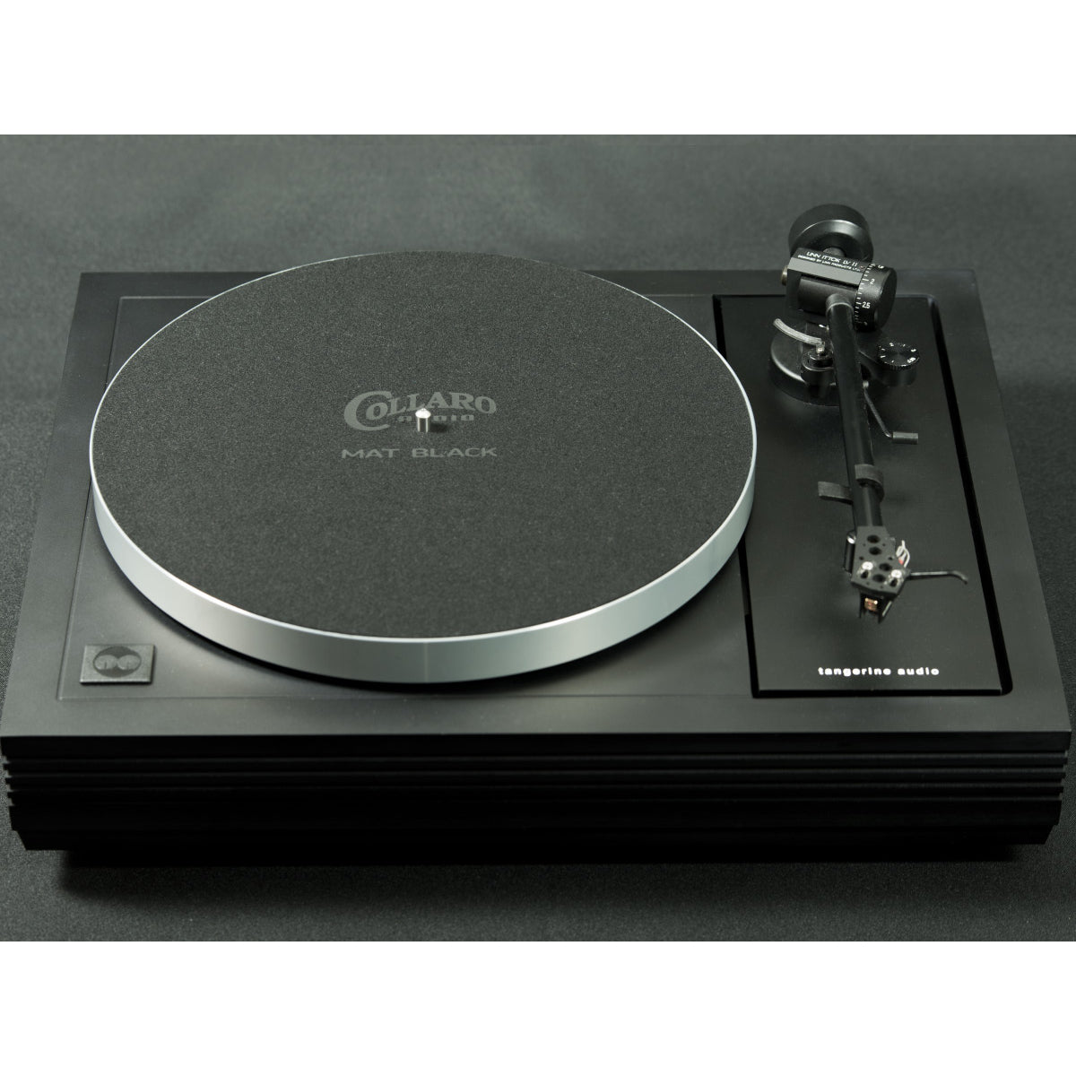 Collaro Mat Black Precision Cloth Turntable Mat (Hand Made in England)