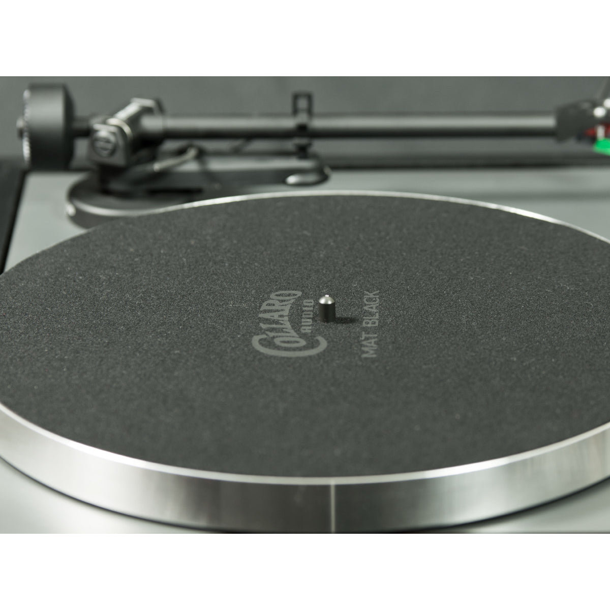 Collaro Mat Black Precision Cloth Turntable Mat (Hand Made in England)