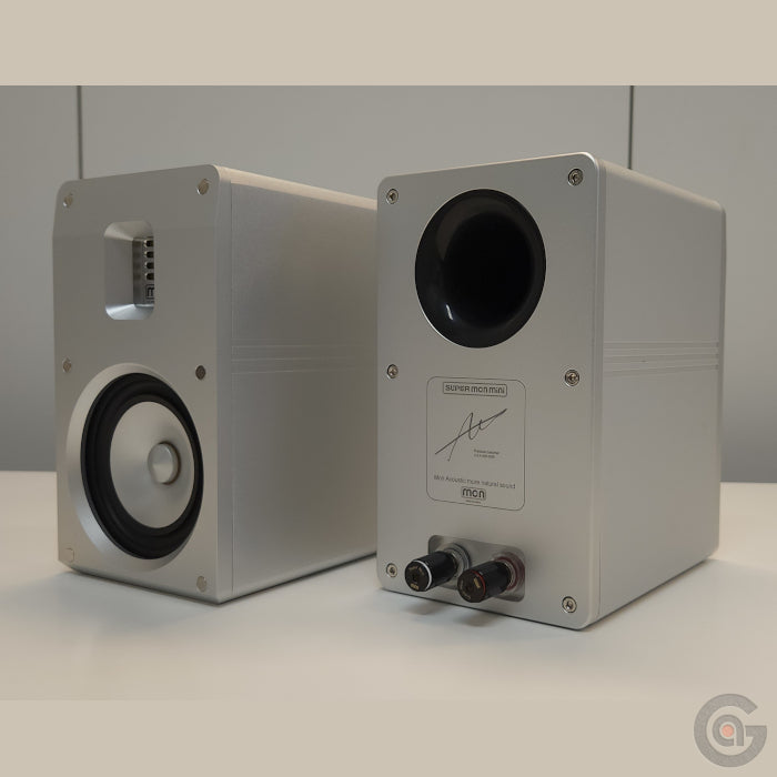 MonAcoustic SuperMon Mini Bookshelf Speakers 1 Pair (Hand Crafted in Korea)