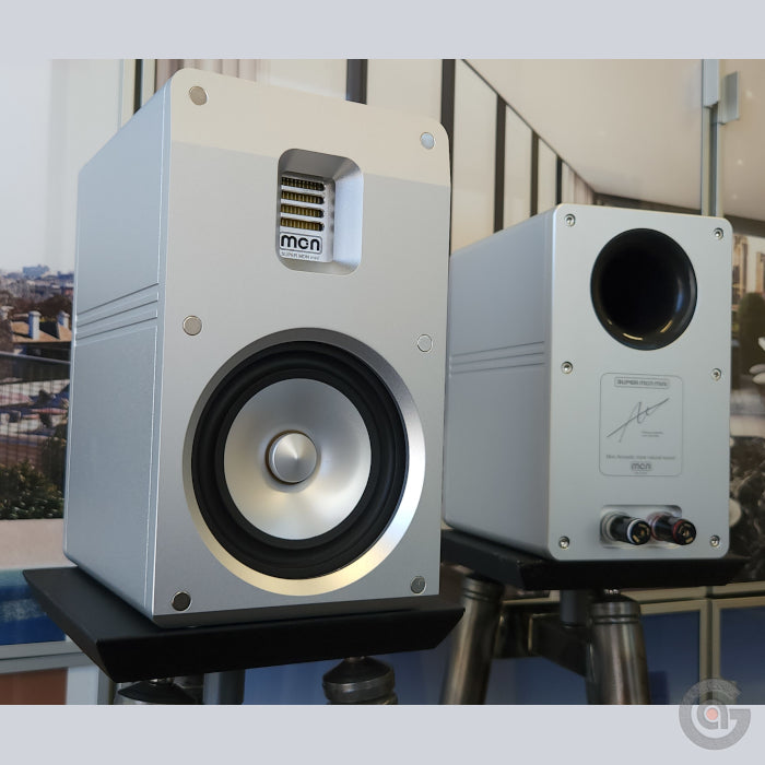 MonAcoustic SuperMon Mini Bookshelf Speakers 1 Pair (Hand Crafted in Korea)