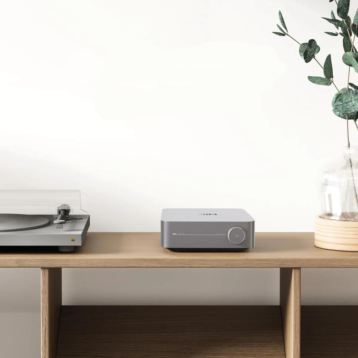 WiiM Amp Streaming Integrated Amplifier (Silver)