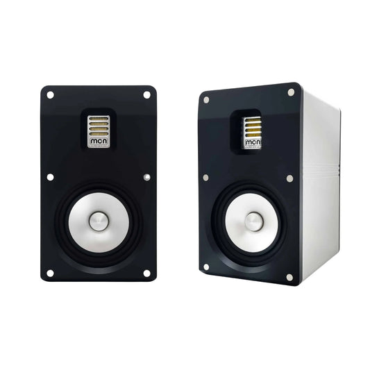 MonAcoustic SuperMon Mini Bookshelf Speakers 1 Pair (Hand Crafted in Korea)