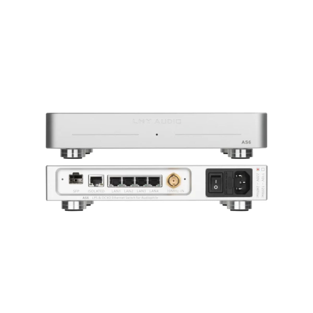 LHY Audio AS6 LPS & OCXO Ethernet Switch for Audiophile