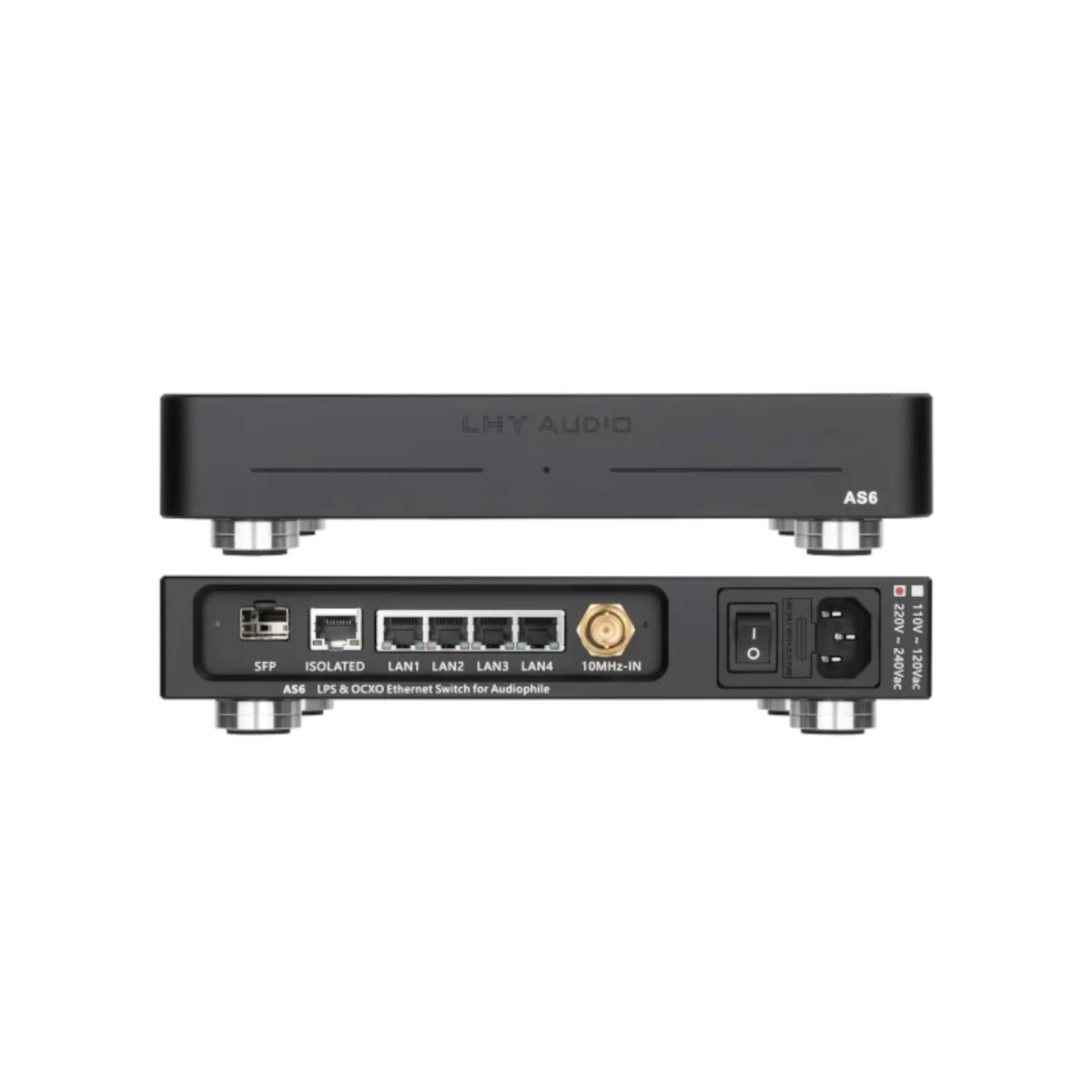 LHY Audio AS6 LPS & OCXO Ethernet Switch for Audiophile