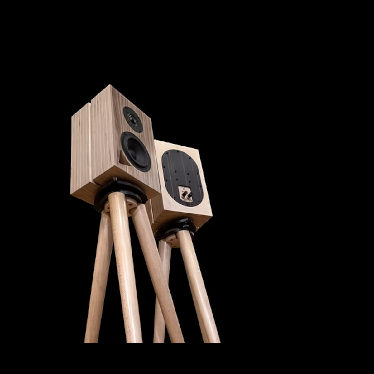 Audel U-Basik 5/8 Bookshelf Speakers (Made in Italy)