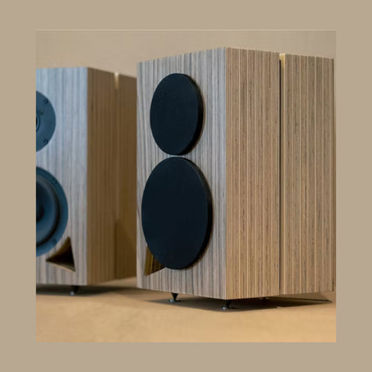 Audel U-Basik 5/8 Bookshelf Speakers (Made in Italy)