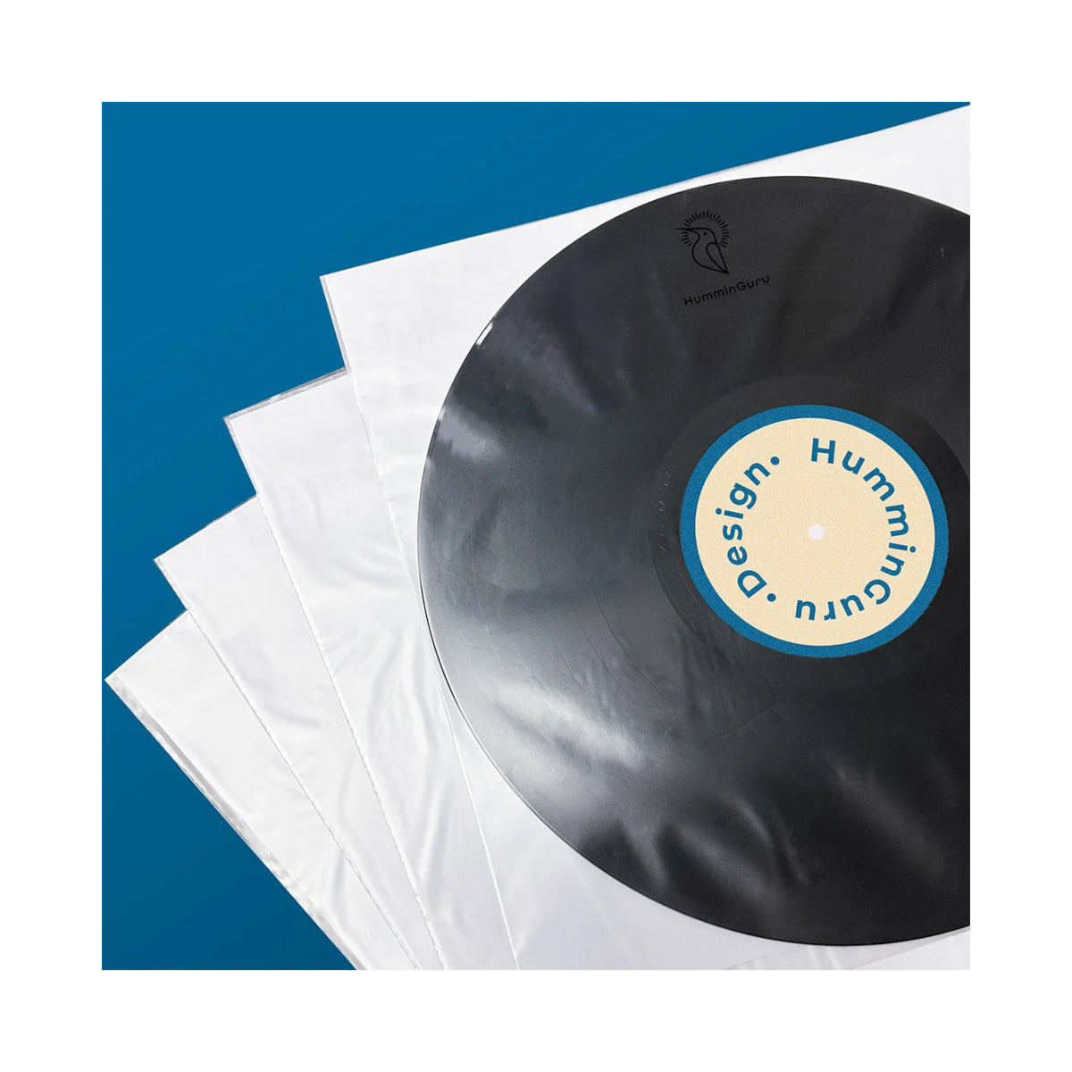 HumminGuru 12" Premium Inner Record Sleeves (50 pack)