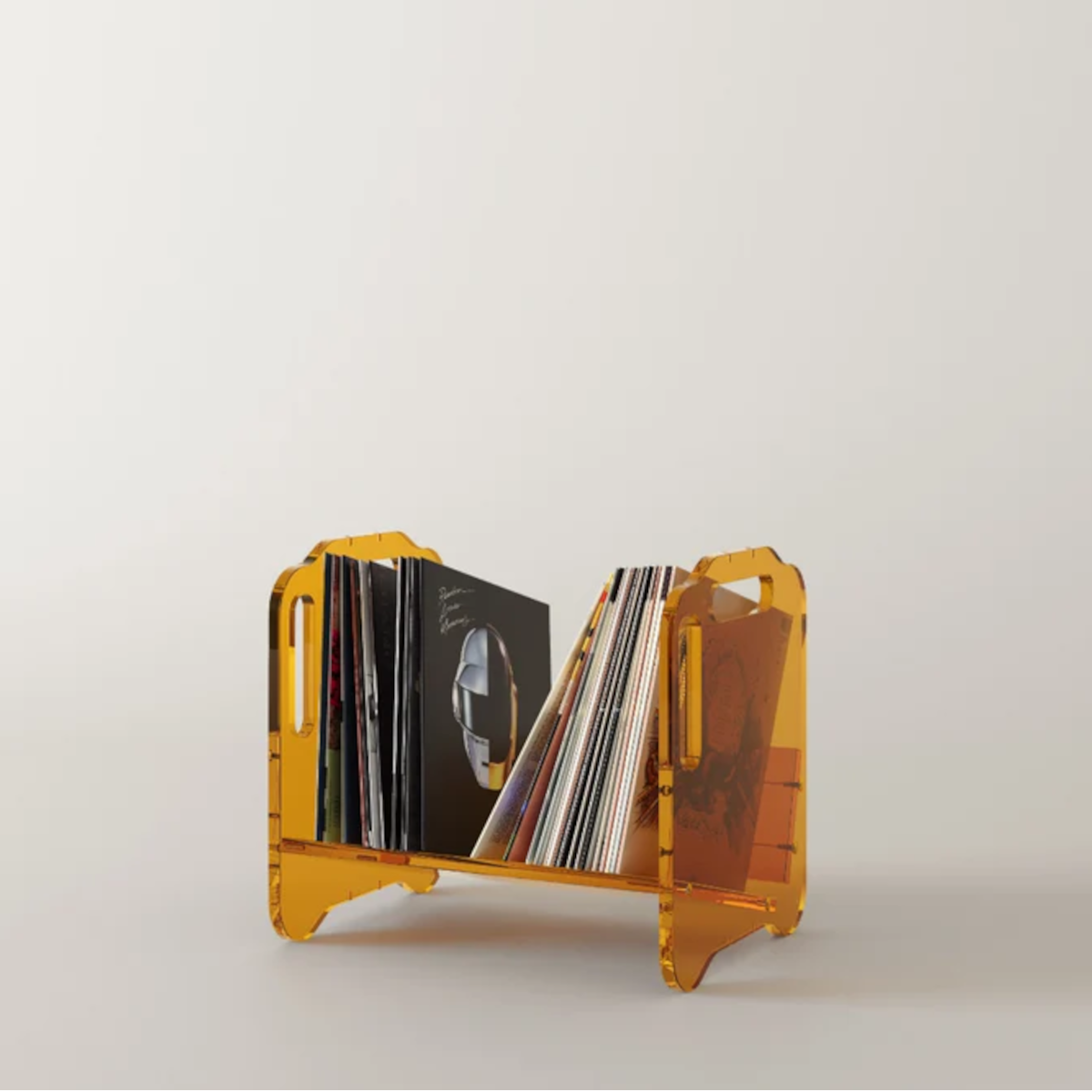 Bentolabs Prisma 140 Acrylic Vinyl Record Hifi Shelf (EMBER) Pre-Order