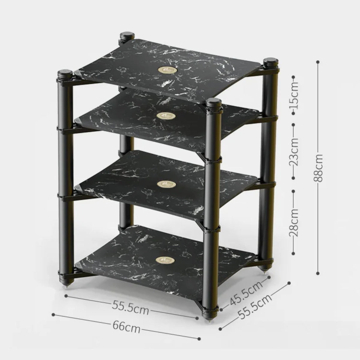 Audio Rack For Audio Isolation Audio Bastion Absolute Isolation Rack AR – Groove Audio
