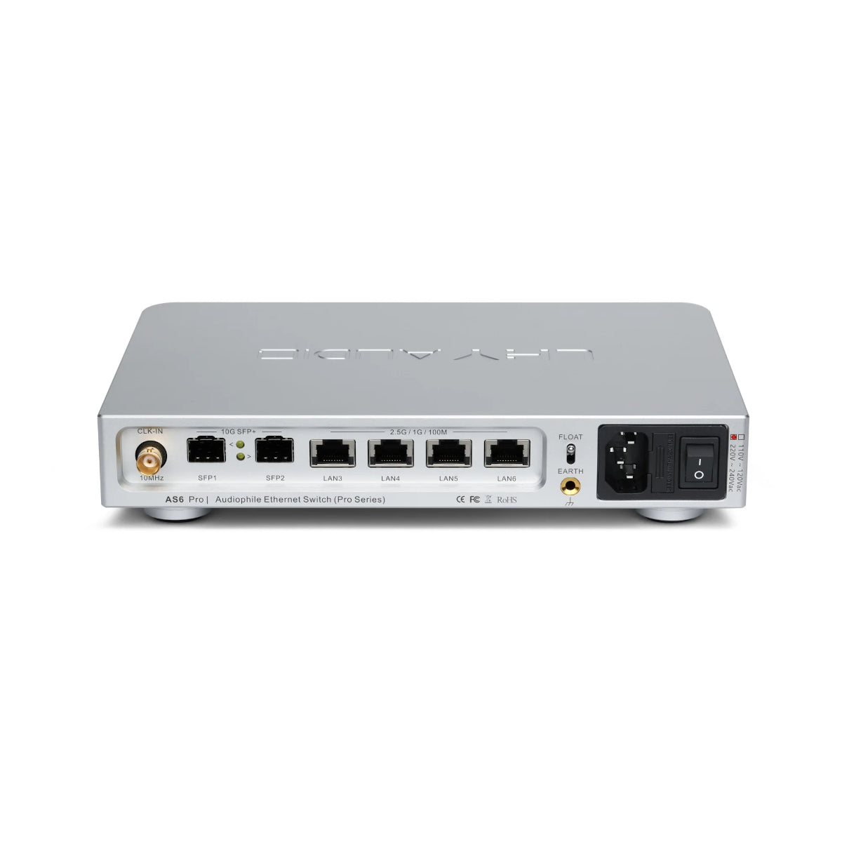 LHY Audio AS6 Pro high-performance audiophile Ethernet switch (220V -240V)