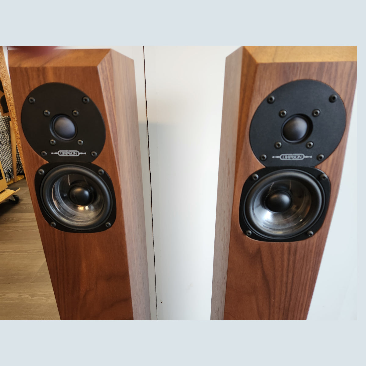 Diapason Ares Excel Ultra-Slim Floor Standing Speakers 1 Pair (Ex-Demo)