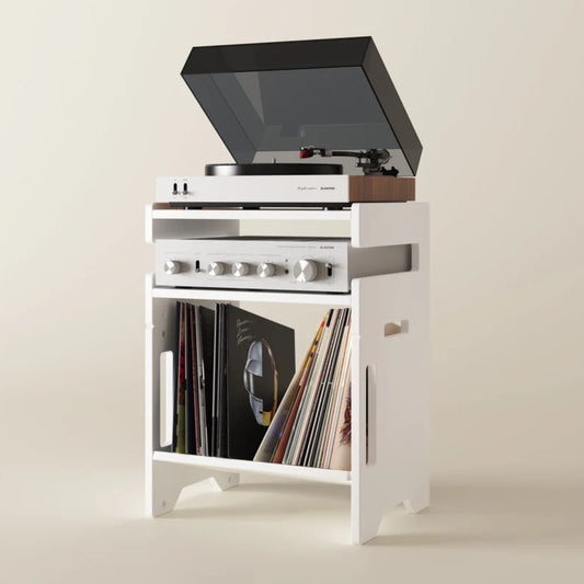 Bentolabs Aurala 140 White Vinyl Record + Hi-Fi Console