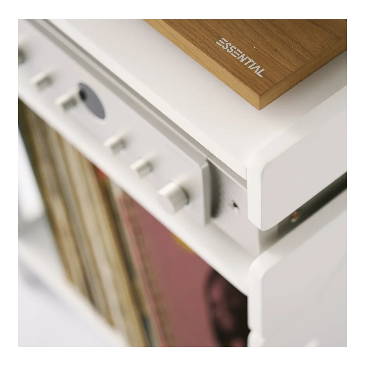 Bentolabs Aurala 140 White Vinyl Record + Hi-Fi Console