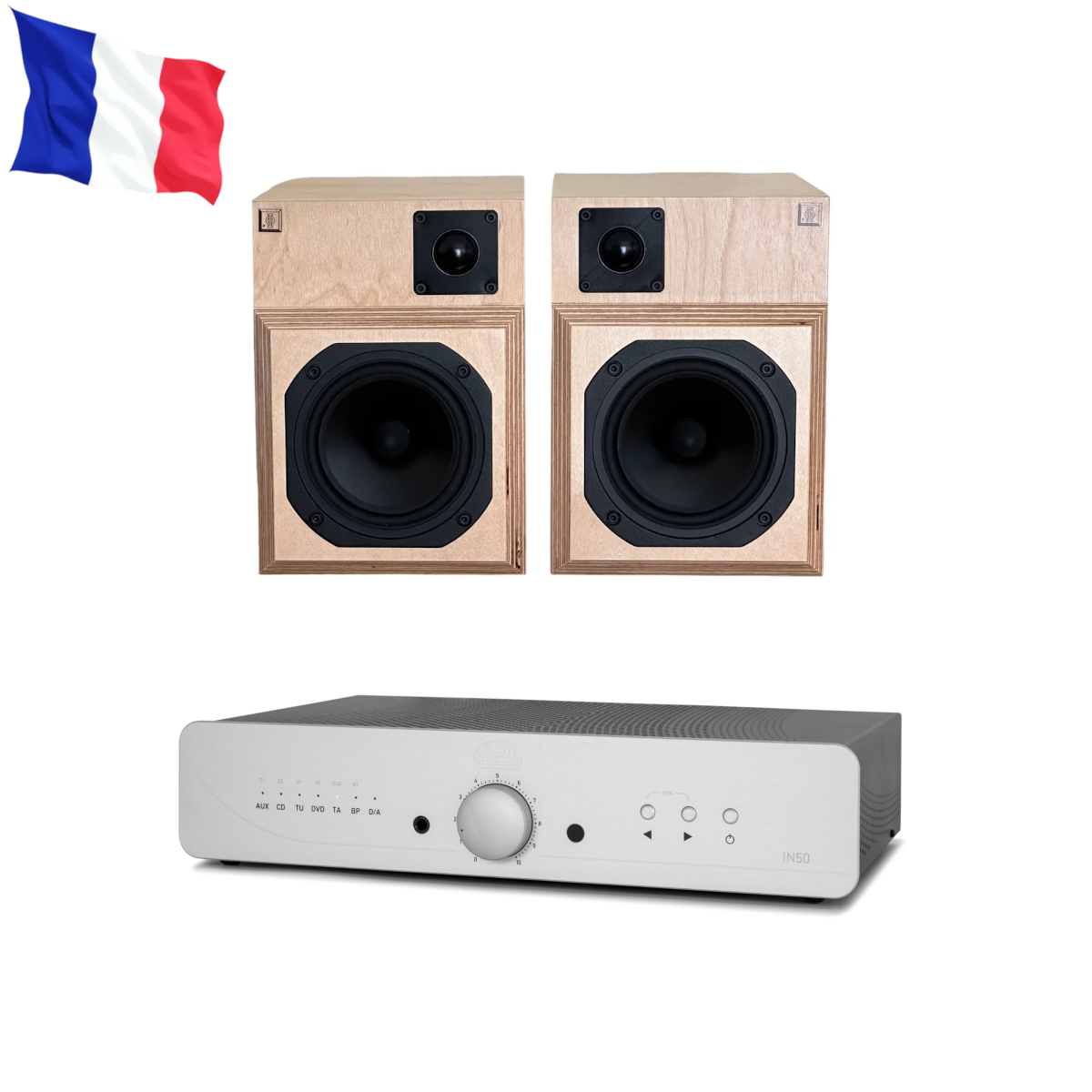 Atoll Electronique IN50 Signature and Microphase Audio Design SAT MK3.3 Special promo Speaker and Amplifier