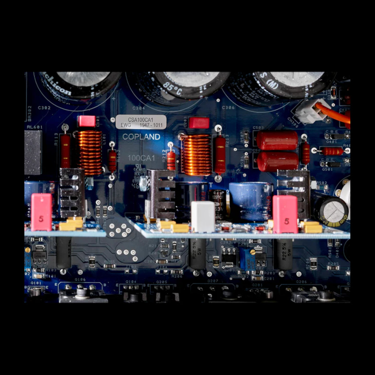 Copland CSA100 Integrated Amplifier 2x100W DAC Phono MM Silver (Pre-Owned)