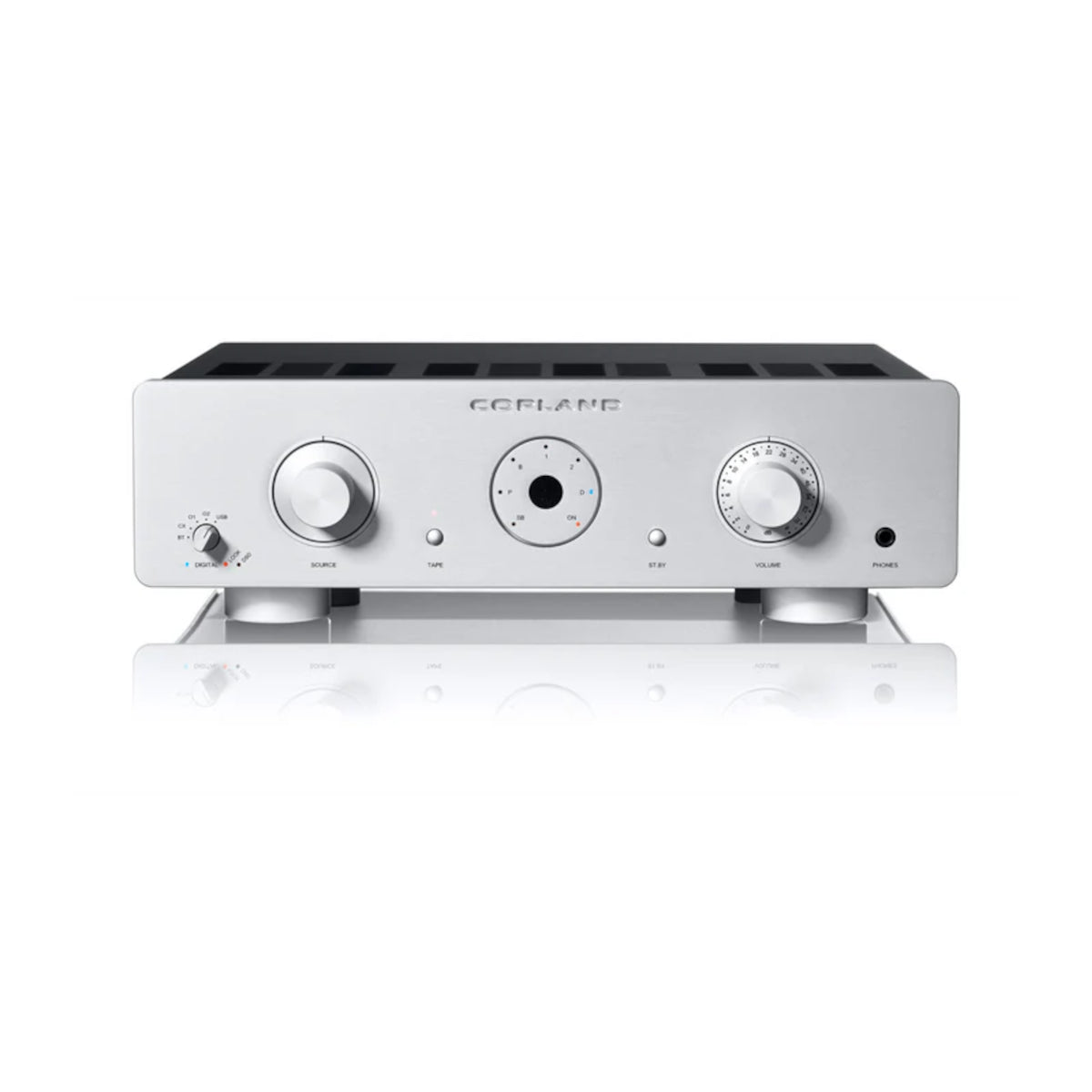 Copland CSA100 Integrated Amplifier 2x100W DAC Phono MM Silver (Pre-Owned)