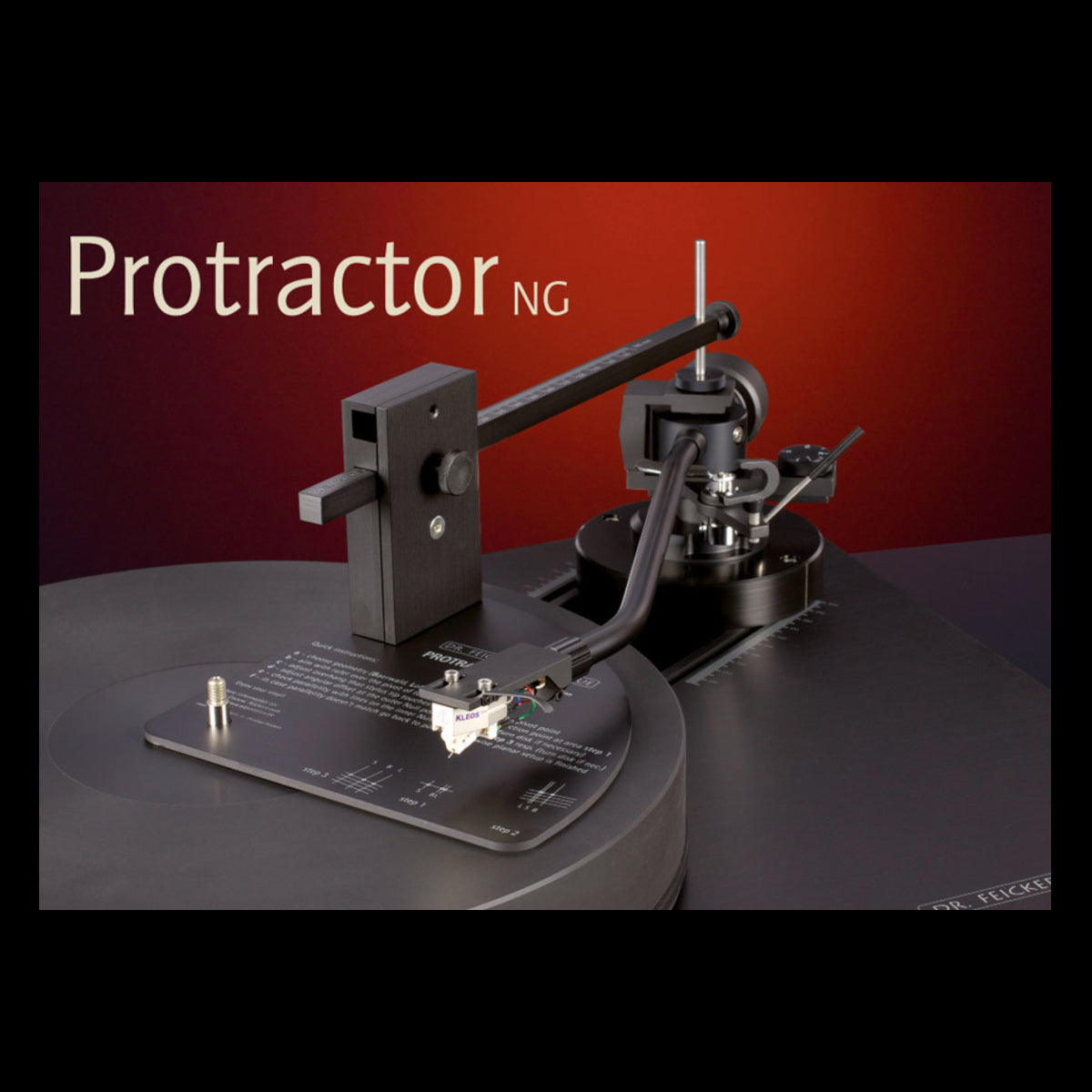 Dr. Feickert Cartridge Alignment Protractor – Groove Audio