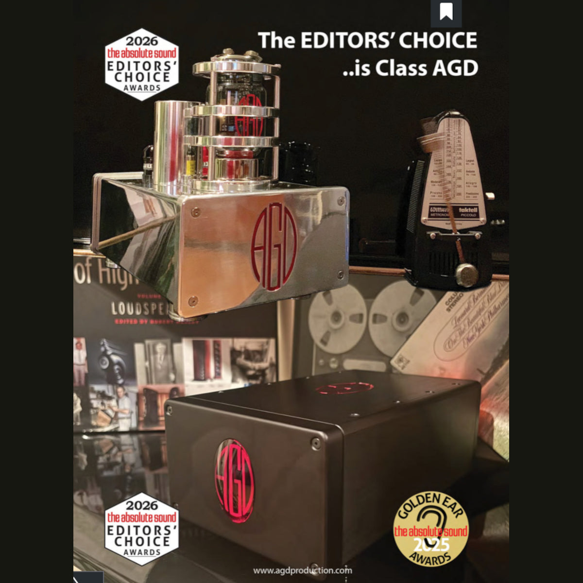 AGD Duet Monoblock Amplifier (1 Pair)