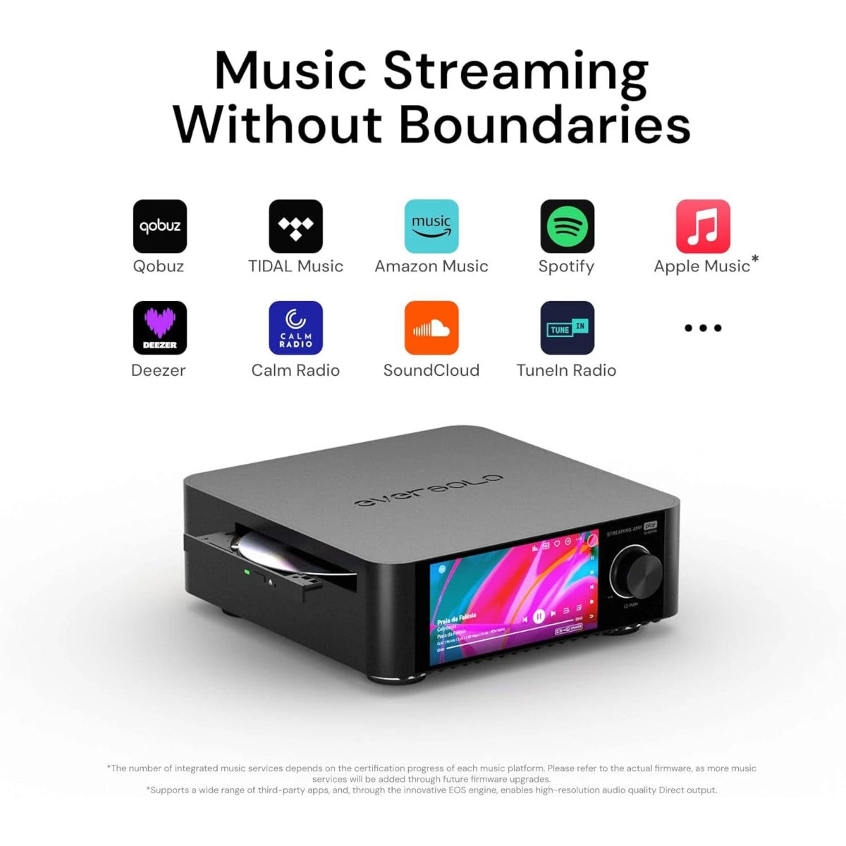 Eversolo PLAY CD Edition Streaming Amplifier