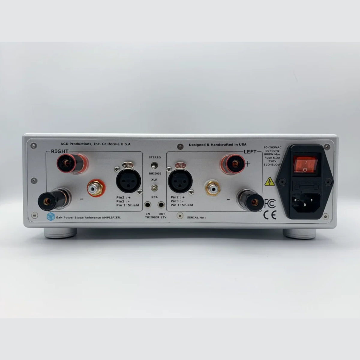 AGD Forte Dual Mono Amplifier Gallium Nitride Power MOSFETs