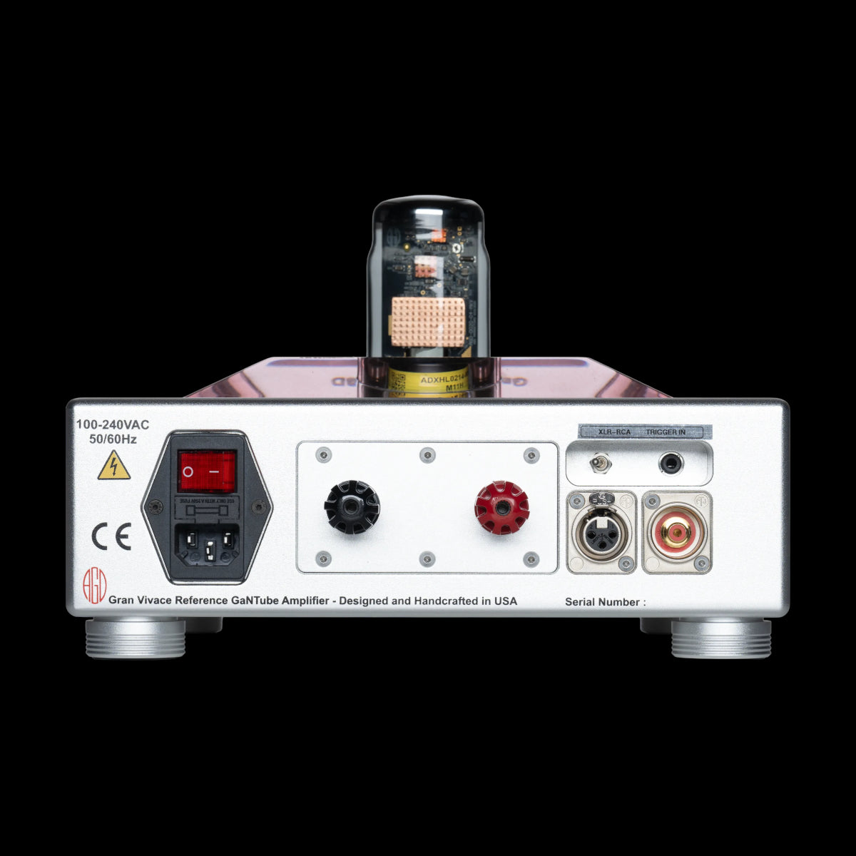 AGD Gran Vivace MKIV 400W Monoblock amplifiers GaNTube Technology (1 Pair)