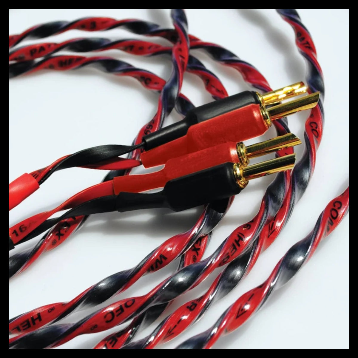 Wireworld Helicon™ 16x OFC Speaker Cable 2.5m Banana Plugs