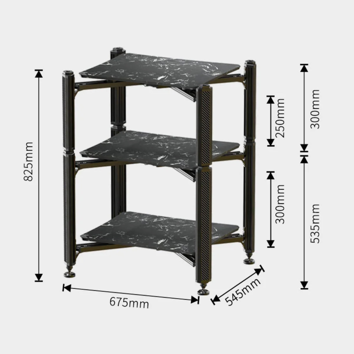 Audio Bastion Classic Audio Rack MR