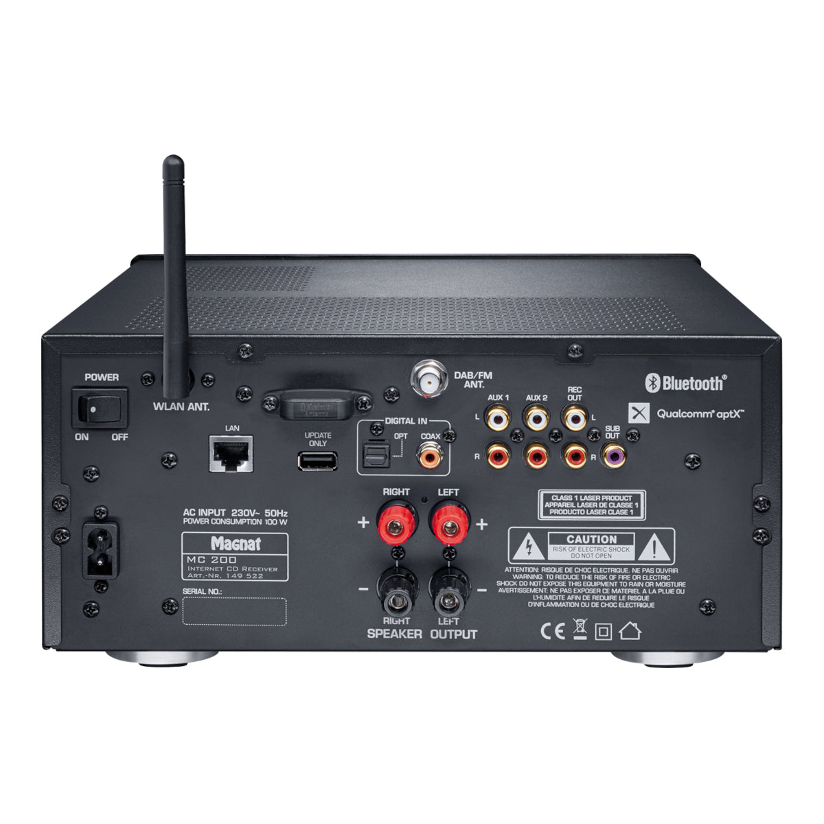 Magnat MC 200 Integrated Amplifier with CD Player / Network Player