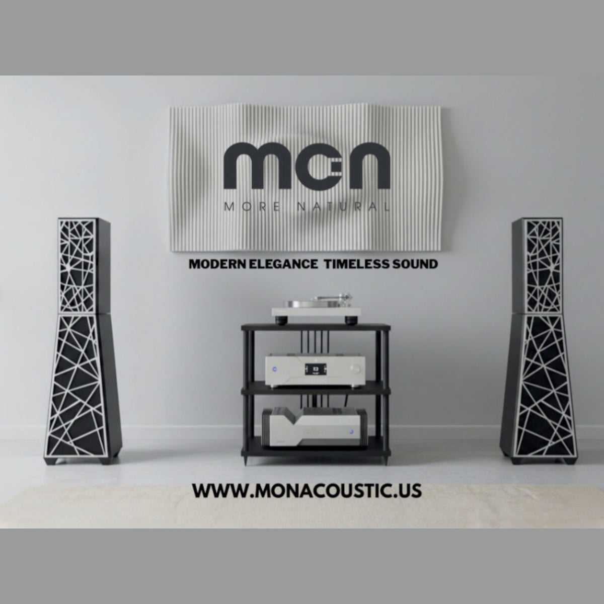 MonAcoustic PlatiMon Virtual Coaxial One MKII + Virtual Coaxial Two Speakers (1 Pair)