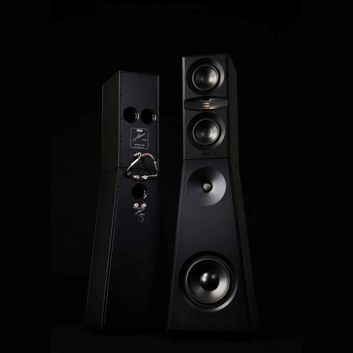 MonAcoustic PlatiMon Virtual Coaxial Two Floor Standing Speakers